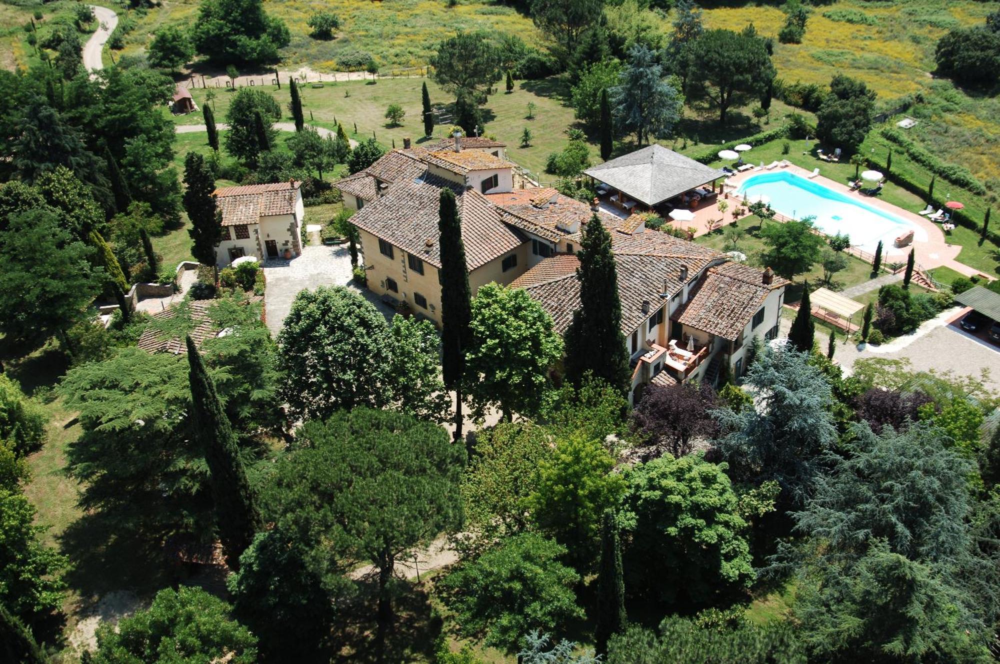 Villa Rigacci Hotel Reggello Zewnętrze zdjęcie